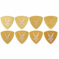 Clayton Ultem Tortoise Rounded Triangle Guitar Picks- 1.20 mm, 48PK URT120